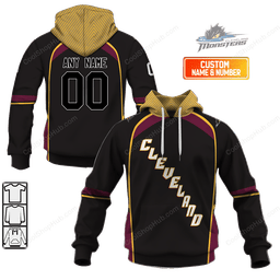 Cleveland Monsters AHL Home Jersey Style Shirts