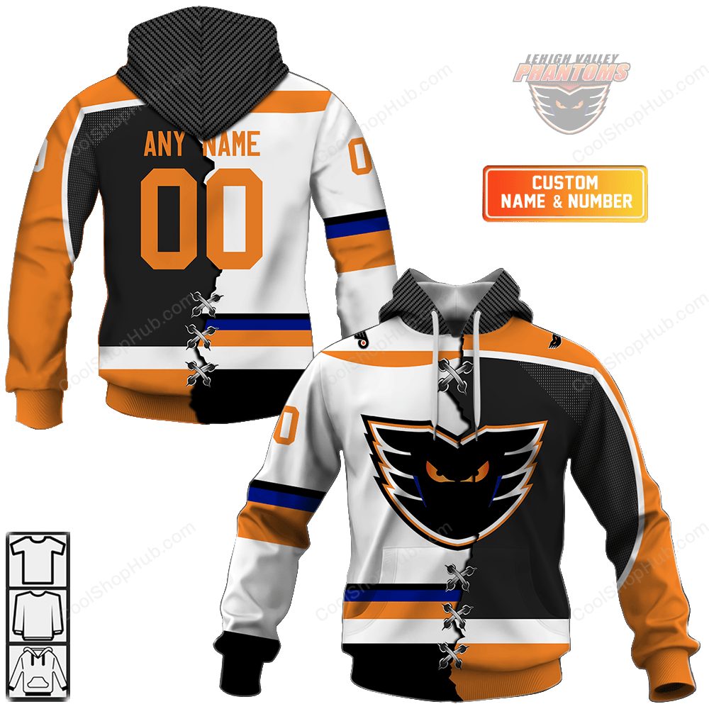 Lehigh Valley Phantoms AHL Mix Jersey Style Shirts