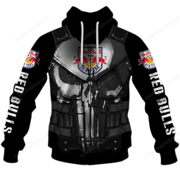 New York Red Bulls ( MLS ) Punisher Skull Shirts