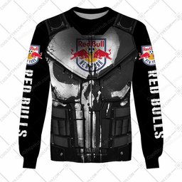 New York Red Bulls ( MLS ) Punisher Skull Shirts