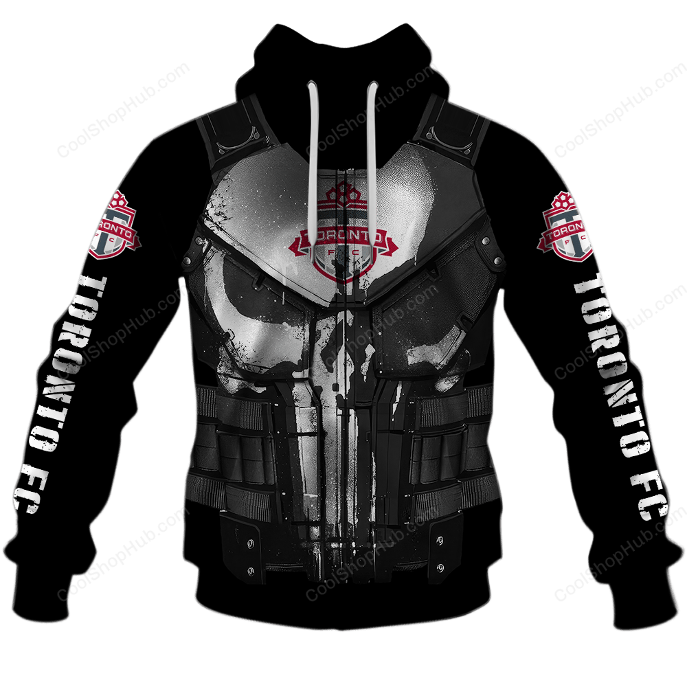 Toronto FC ( MLS ) Punisher Skull Shirts