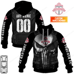 Toronto FC ( MLS ) Punisher Skull Shirts