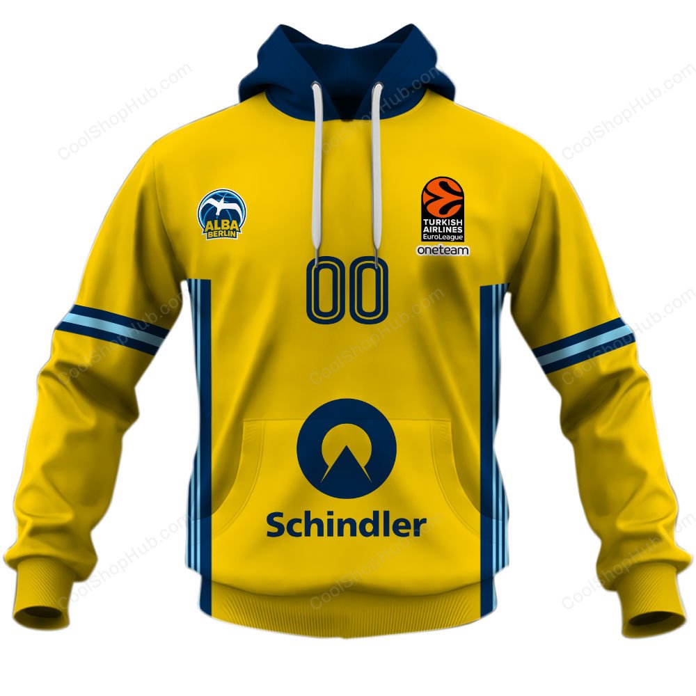 EuroLeague (basketball) Alba Berlin Jersey Style Shirts