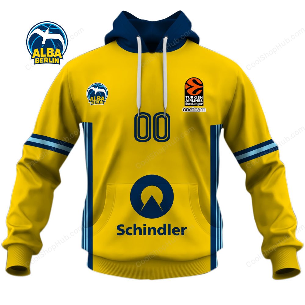 EuroLeague (basketball) Alba Berlin Jersey Style Shirts