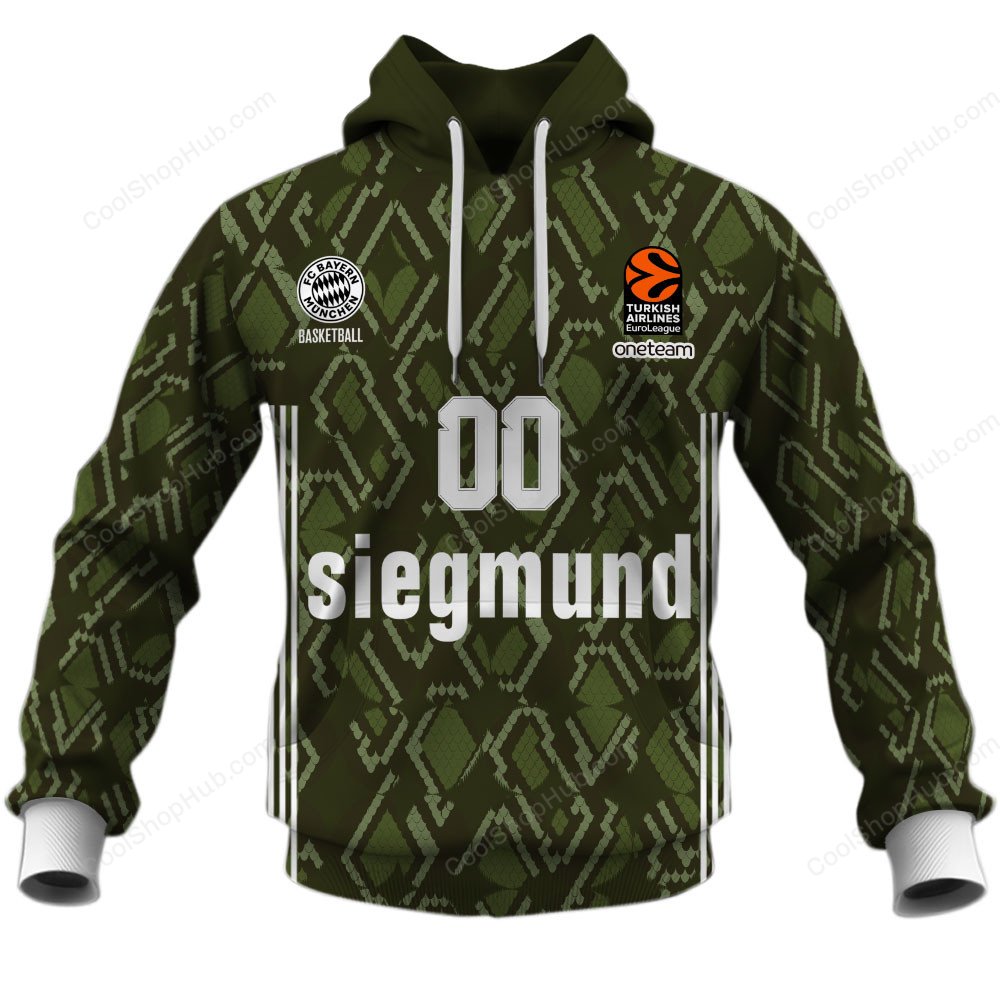 EuroLeague (basketball) FC Bayern Munich Jersey Style Shirts