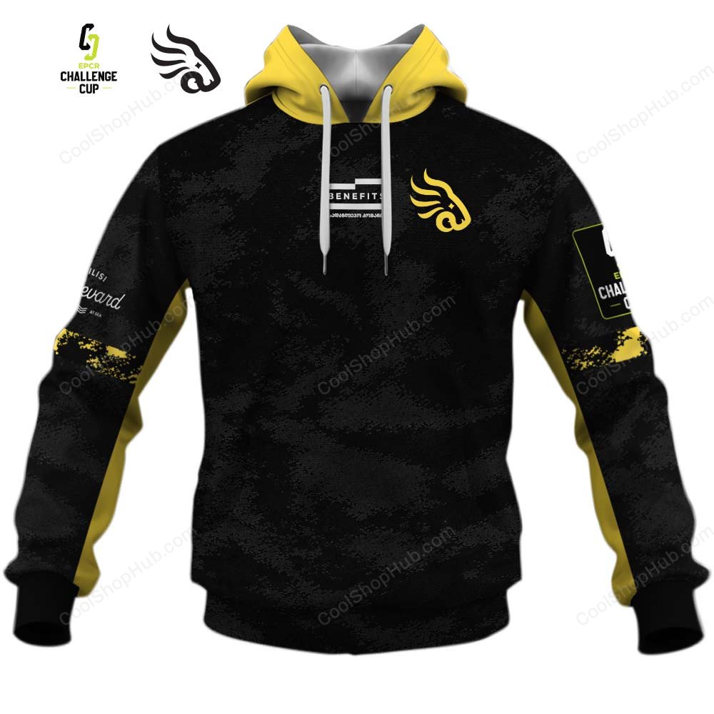 Black Lion EPCR Challenge Cup 2526 Home Jersey Style Shirts