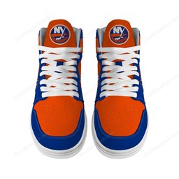 New York Islanders AJ 1 High Top Sneakers V1
