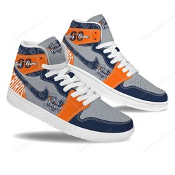 Flint Firebirds AJ 1 High Top Sneakers V1