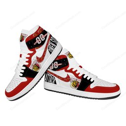 Owen Sound Attack AJ 1 High Top Sneakers V1