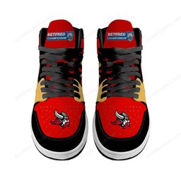 Goole Vikings AJ 1 High Top Sneakers V2