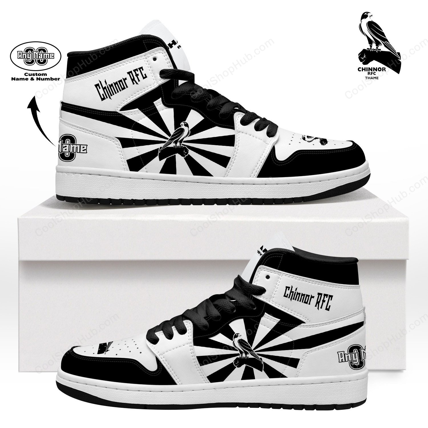 Chinnor RFC AJ1 High Top Sneakers V2