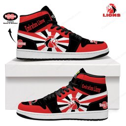 Emirates Lions AJ1 High Top Sneakers V2