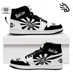 Black Lion AJ1 High Top Sneakers V2