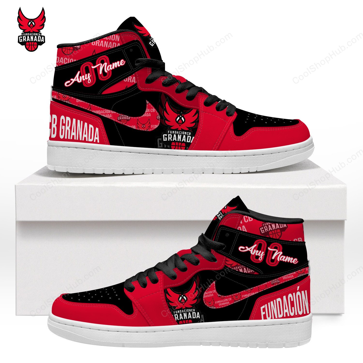 Fundación CB Granada AJ 1 High Top Sneakers V1