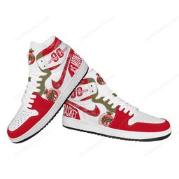 AS Monaco Basket AJ 1 High Top Sneakers V1