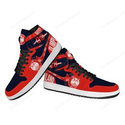 Olimpia Milano AJ 1 High Top Sneakers V1