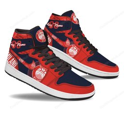 Olimpia Milano AJ 1 High Top Sneakers V1