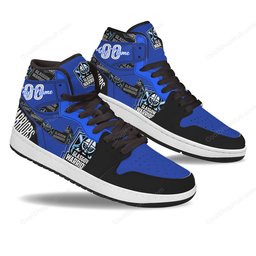 Glasgow Warriors URC AJ 1 High Top Sneakers V1