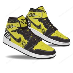 Black Lion AJ 1 High Top Sneakers V1