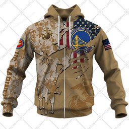 Golden State Warriors Marine Camo V2 Design Shirt