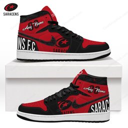 Saracens F.C ERC AJ 1 High Top Sneakers V1