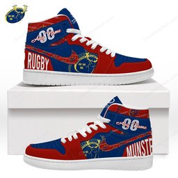 Munster Rugby ERC AJ 1 High Top Sneakers V1