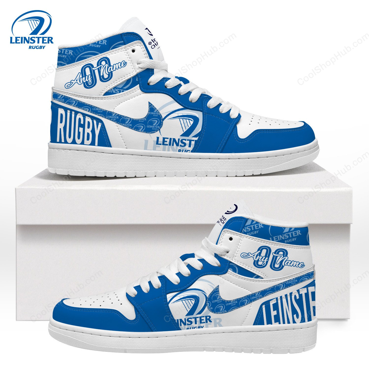 Leinster Rugby ERC AJ 1 High Top Sneakers V1