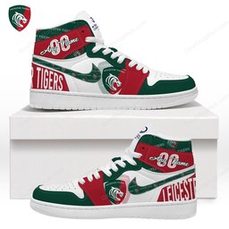 Leicester Tigers ERC AJ 1 High Top Sneakers V1