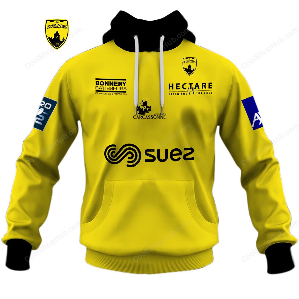 US Carcassonne Pro D2 2526 Home Jersey Style Shirts