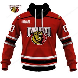Owen Sound Attack OHL 2526 Home Jersey Style Shirts