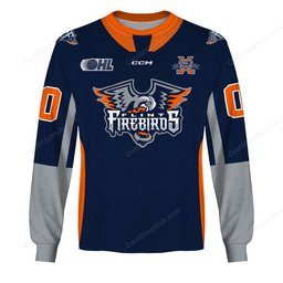 Flint Firebirds OHL 2526 Home Jersey Style Shirts