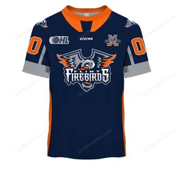 Flint Firebirds OHL 2526 Home Jersey Style Shirts