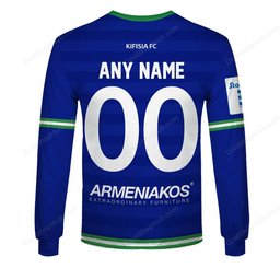 A.E. Kifisia F.C 2526 Home Jersey Style Shirts
