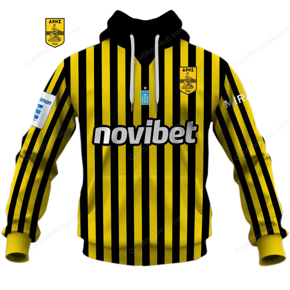 Aris Thessaloniki F.C 2526 Home Jersey Style Shirts