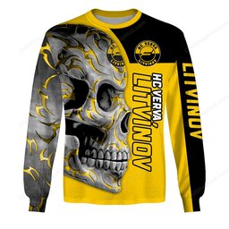 HC Litvínov Skull Fury Design