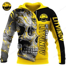 HC Litvínov Skull Fury Design