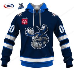 Manitoba Moose AHL 2526 Home Jersey Style Shirts