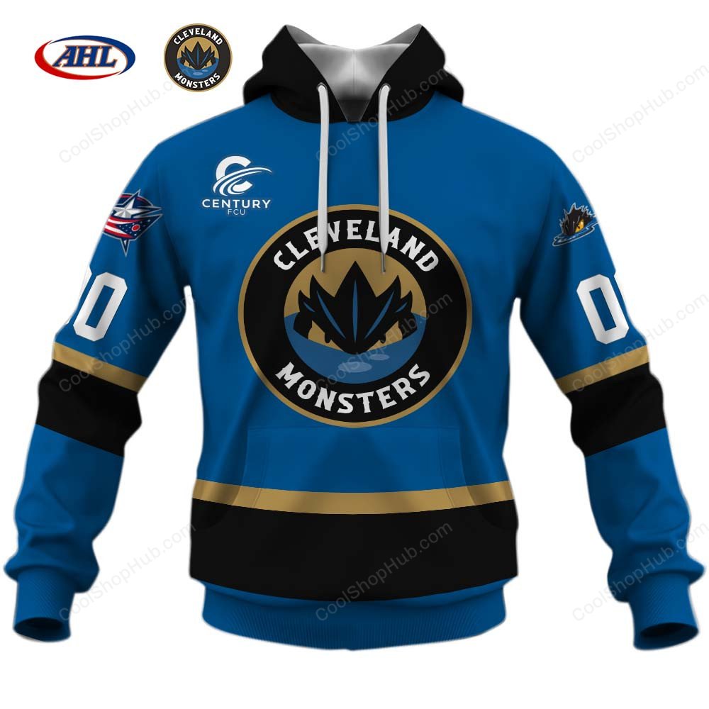 Cleveland Monsters AHL 2526 Home Jersey Style Shirts