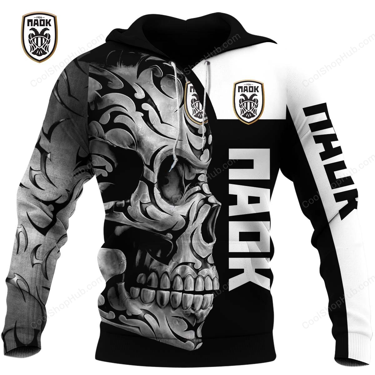 PAOK FC Skull Fury Design