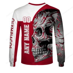 Olympiacos F.C Skull Fury Design