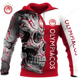 Olympiacos F.C Skull Fury Design