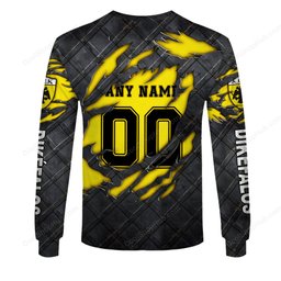 AEK Athens F.C Black Metal Design Shirt