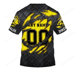 AEK Athens F.C Black Metal Design Shirt