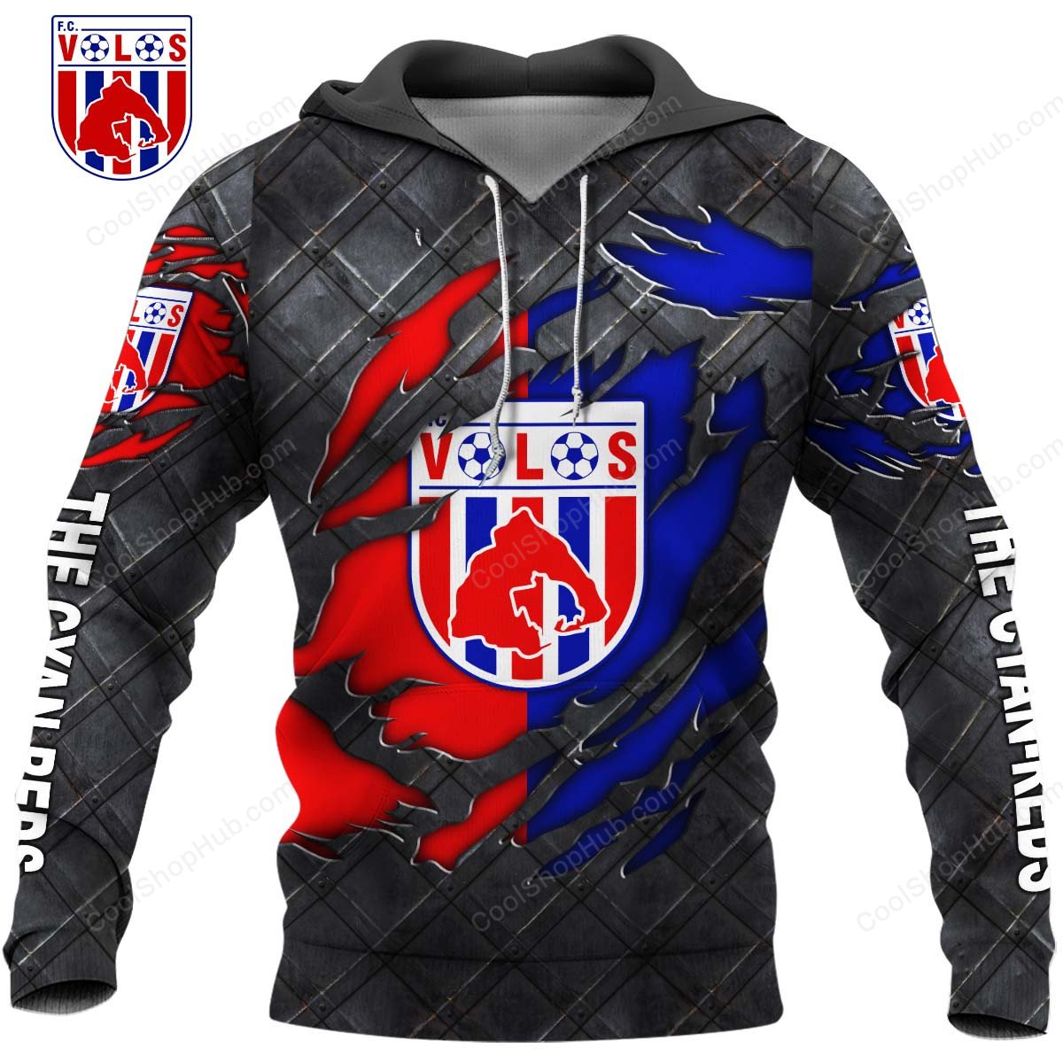 Volos F.C Black Metal Design Shirt