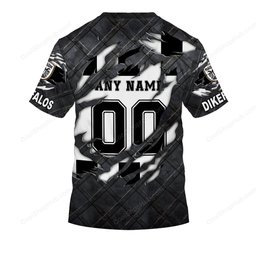 PAOK FC Black Metal Design Shirt