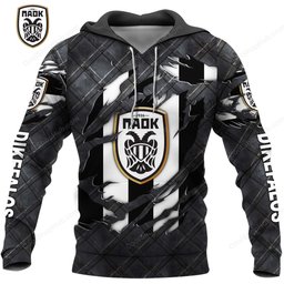 PAOK FC Black Metal Design Shirt