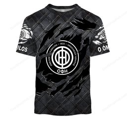 OFI Crete F.C Black Metal Design Shirt