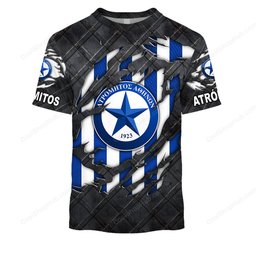 Atromitos F.C Black Metal Design Shirt