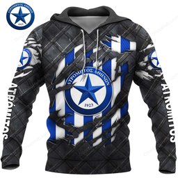 Atromitos F.C Black Metal Design Shirt