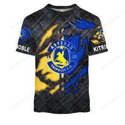 Asteras Tripolis F.C Black Metal Design Shirt